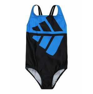 ADIDAS PERFORMANCE Sportovní plavky  modrá / černá