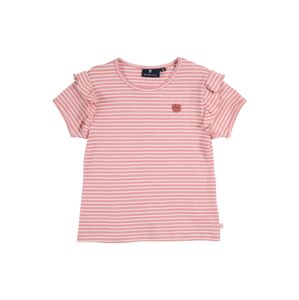 BASEFIELD Tričko  růžová / bílá