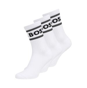 BOSS Black Ponožky  tmavě šedá / černá / bílá
