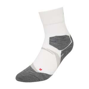 FALKE Sportovní ponožky  tmavě šedá / bílá
