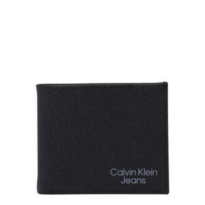 Calvin Klein Jeans Peněženka  šedá / černá