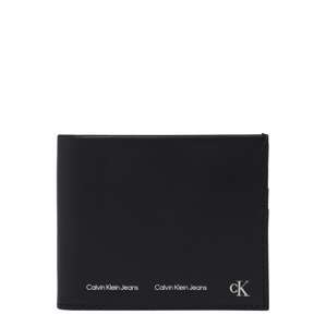 Calvin Klein Jeans Peněženka  černá / bílá