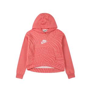 Nike Sportswear Mikina  pitaya / bílá