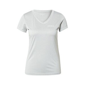 ICEPEAK Funkční tričko 'BEASLEY'  světle šedá / bílá