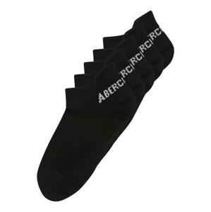 Abercrombie & Fitch Ponožky  černá / bílá