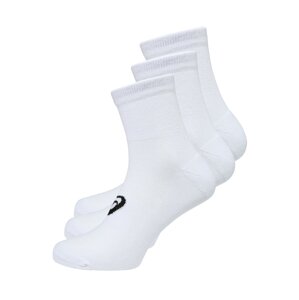 ASICS Sportovní ponožky 'QUARTER'  černá / bílá