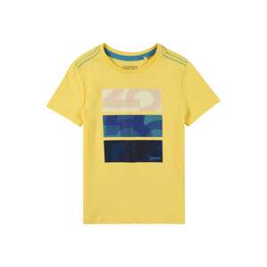 ESPRIT Tričko  tělová / modrá / tmavě modrá / žlutá