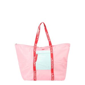 LACOSTE Nákupní taška 'Bagizzie Seasonal'  růžová / červená / bílá / mátová