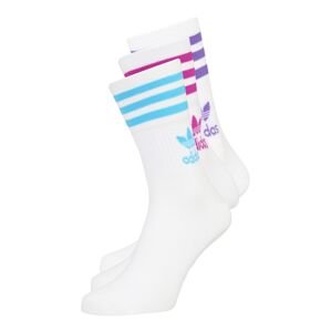 ADIDAS ORIGINALS Ponožky  světlemodrá / fialová / pink / bílá