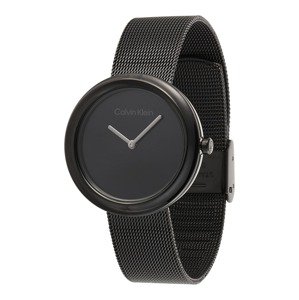 Calvin Klein Analogové hodinky  černá / bílá / stříbrná