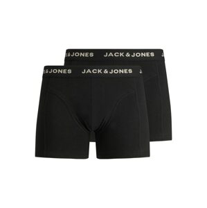 JACK & JONES Boxerky 'BENTO'  černá / bílá