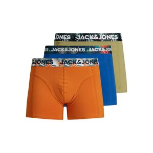 JACK & JONES Boxerky 'HUTLEY'  mix barev / tmavě oranžová