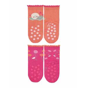 STERNTALER Ponožky  mix barev / oranžová / pink