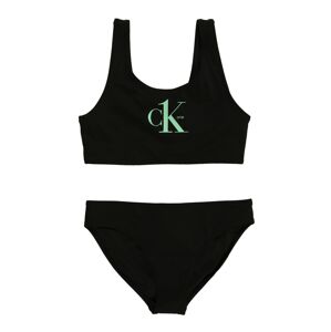 Calvin Klein Swimwear Bikiny  mátová / černá
