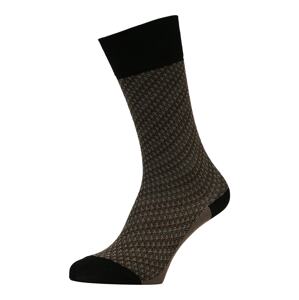 FALKE Ponožky  černá / hnědá / béžová