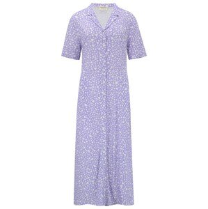 Sugarhill Brighton Košilové šaty  světle fialová / bílá