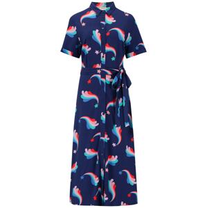 Sugarhill Brighton Košilové šaty 'Lauretta'  námořnická modř / mix barev