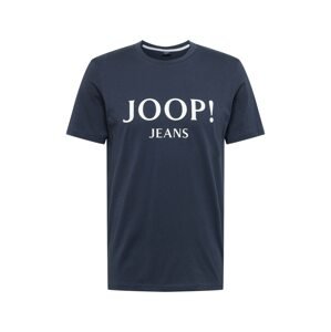 JOOP! Jeans Tričko 'Alex'  marine modrá / bílá