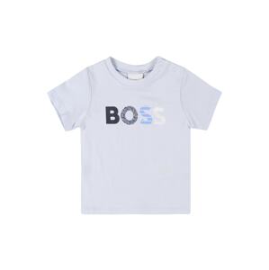 BOSS Kidswear Tričko  světlemodrá / námořnická modř / azurová / bílá