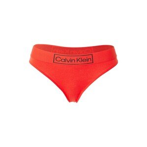 Calvin Klein Underwear Tanga  červená / černá