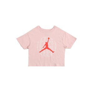 Jordan Tričko 'HBR WORLD'  růžová / červená / bílá