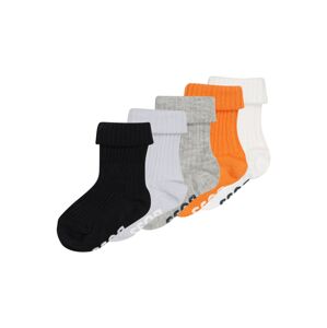 BOSS Kidswear Ponožky  marine modrá / azurová / šedý melír / oranžová / bílá