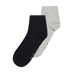 BOSS Kidswear Ponožky  marine modrá / šedý melír