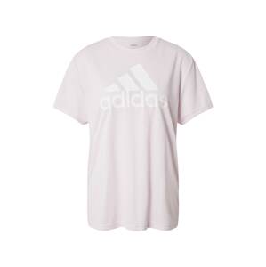 ADIDAS PERFORMANCE Funkční tričko  světle fialová / bílá