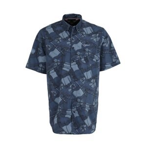 Tommy Hilfiger Big & Tall Košile  marine modrá / kouřově modrá / tmavě modrá