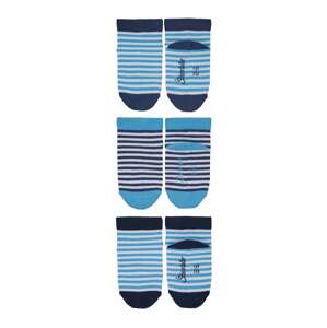 STERNTALER Ponožky  nebeská modř / bílá / námořnická modř