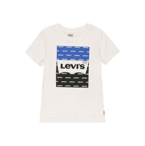 LEVI'S Tričko  bílá / černá / modrá