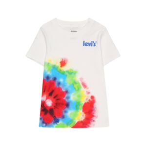 LEVI'S Tričko  bílá / červená / mix barev