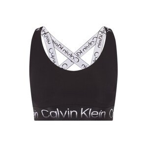 Calvin Klein Sport Sportovní podprsenka  černá / bílá