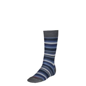 Boggi Milano Ponožky  kouřově modrá / chladná modrá / šedý melír