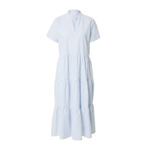 SAINT TROPEZ Košilové šaty 'Elmiko'  světlemodrá / bílá