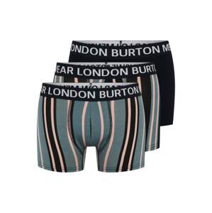 BURTON MENSWEAR LONDON Boxerky  béžová / námořnická modř / khaki
