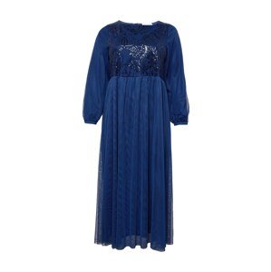 EVOKED Společenské šaty 'SEQUINS'  tmavě modrá