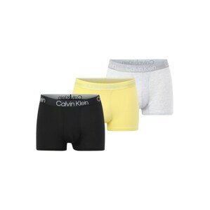 Calvin Klein Underwear Boxerky  žlutá / světle šedá / černá / bílá