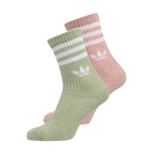 ADIDAS ORIGINALS Ponožky  limetková / pink / bílá