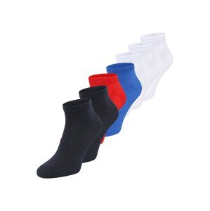 JACK & JONES Ponožky 'PETER'  modrá / námořnická modř / červená / bílá