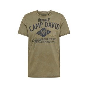 CAMP DAVID Tričko  námořnická modř / khaki