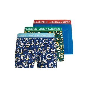 JACK & JONES Boxerky 'MAUI'  modrá / žlutá / zelená / červená / bílá