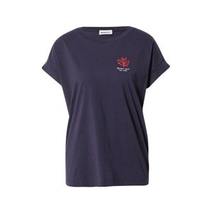 ARMEDANGELS Funkční tričko 'Ida'  námořnická modř / červená / bílá