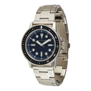 ARMANI EXCHANGE Analogové hodinky  námořnická modř / stříbrná