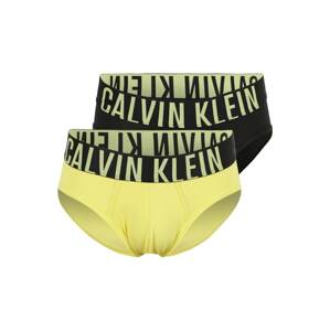 Calvin Klein Underwear Slipy  žlutá / černá