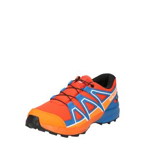 SALOMON Sportovní boty 'SPEEDCROSS'  modrá / oranžová / oranžově červená / bílá