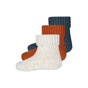 EWERS Ponožky  bílý melír / námořnická modř / humrová