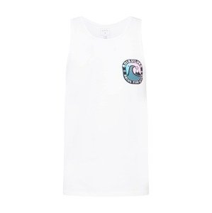 QUIKSILVER Funkční tričko 'ANOTHER STORY'  bílá / námořnická modř / světlemodrá / pastelově růžová