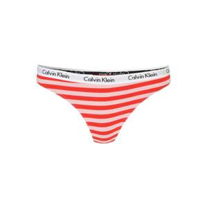 Calvin Klein Underwear Tanga 'CAROUSEL'  světle šedá / růžová / červená / černá / bílá