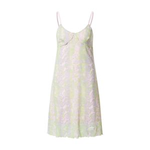 ADIDAS ORIGINALS Šaty světle zelená / lenvandulová / pastelově růžová / bílá